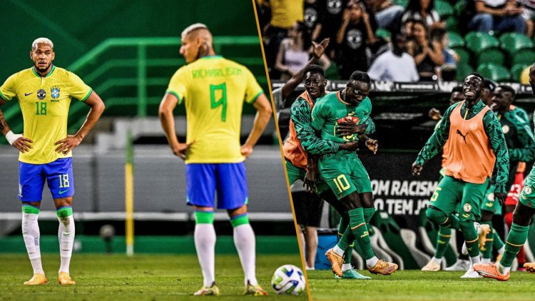 ব্রাজিলের জালে ৪ গোল সেনেগালের