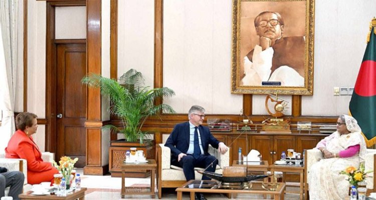 প্রধানমন্ত্রীর সঙ্গে জাতিসংঘের আন্ডার সেক্রেটারির সৌজন্য সাক্ষাৎ