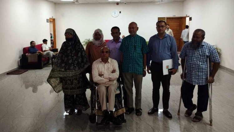 সিইসির কাছে বাংলাদেশ প্রতিবন্ধী সমিতির ৯ প্রস্তাব