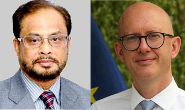 ইইউ রাষ্ট্রদূতের সঙ্গে জাপার বৈঠক, নির্বাচন নিয়ে আলোচনা