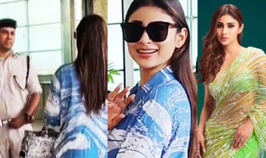 পাসপোর্ট নেই, বিমানবন্দরে আটকা পড়লেন মৌনী