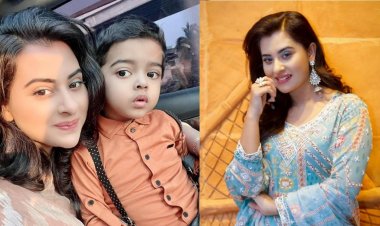 ছেলেকে নিয়ে হাজির হলেন বুবলী