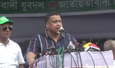 বিএনপির সমাবেশে ঢাবি থেকে চাকুরিচ্যুতির নিষ্ঠুর বর্ণনা দিলেন অধ্যাপক মোর্শেদ হাসান খান