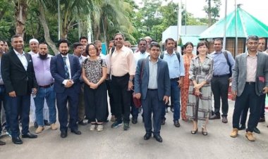 আখাউড়া স্থলবন্দরে জাতিসংঘের অর্থনৈতিক প্রতিনিধিদলের বৈঠক অনুষ্ঠিত 