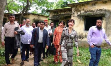  আখাউড়া স্থলবন্দর পরিদর্শনে জাতিসংঘের প্রতিনিধি দল