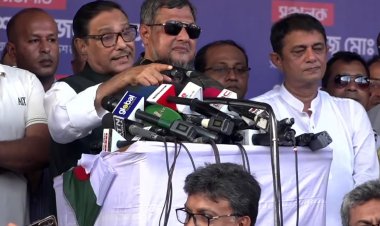 তারেকে রহমানের বিরুদ্ধে খেলা হবে : ওবায়দুল কাদের