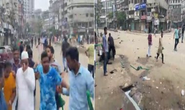 উত্তরা ও ধোলাইখালে বিএনপি-পুলিশ সংঘর্ষ চলছে