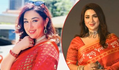 লাল ভালোবাসার প্রতীক: অপু বিশ্বাস