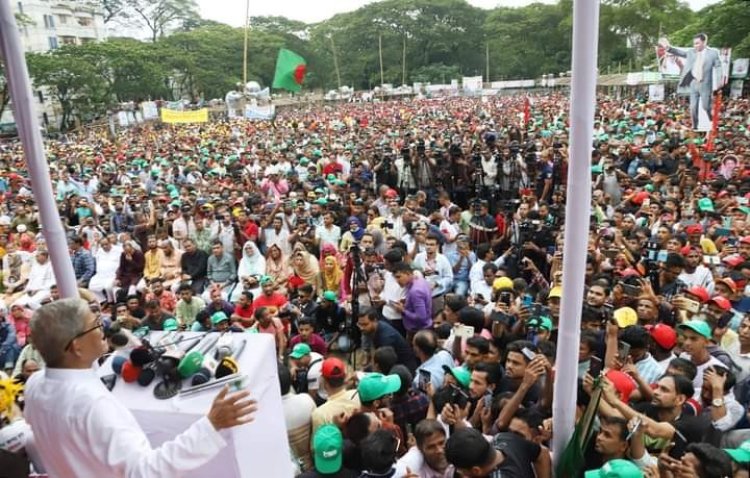 ১২ জুলাই সমাবেশে গণতন্ত্র পুনরুদ্ধার আন্দোলনের নতুন কর্মসূচি ঘোষণা আসবে: মির্জা ফখরুল 