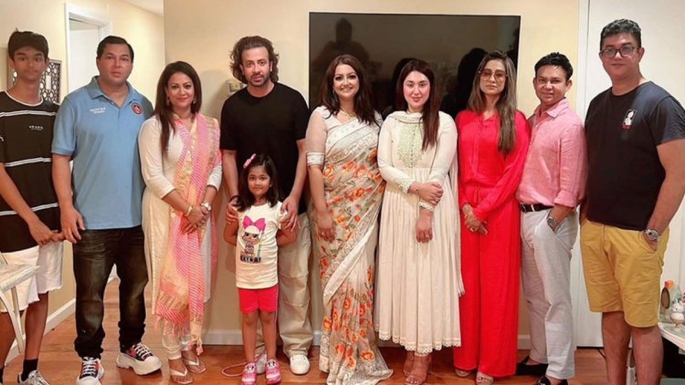 নিউইয়র্কে জন্মদিনের অনুষ্ঠানে একসঙ্গে শাকিব-অপু