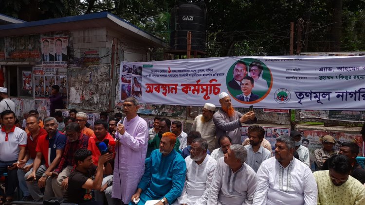 ঢাকা-১৭তে তামাশার নির্বাচন চলছে : আহমেদ আজম