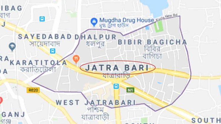 যাত্রাবাড়ীতে অজ্ঞাত গাড়ির ধাক্কায় লেগুনা চালক নিহত