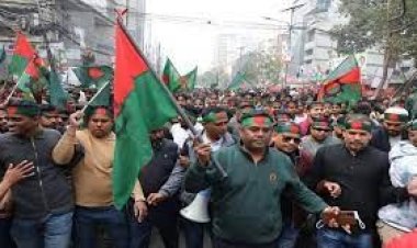 রাজধানীর যেসব এলাকায় বিএনপির গণমিছিল আজ