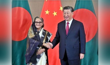শেখ হাসিনা-শি জিনপিং বৈঠক অনুষ্ঠিত