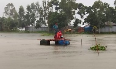 তিস্তার পানি বিপৎসীমার ওপরে,  নিম্নাঞ্চল প্লাবিত