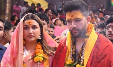 মন্দিরে জুতা পায়ে প্রবেশ করে তোপের মুখে রাঘব-পরিণীতি