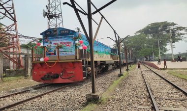 দীর্ঘ প্রতীক্ষার অবসান: এক যুগ পর চালু হলো রামসাগর এক্সপ্রেস