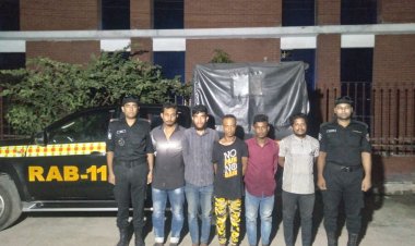 না’গঞ্জে কিশোর গ্যাং লীডার রাসেলসহ গ্রেফতার-৪