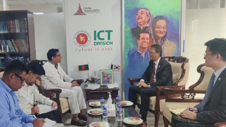 আইসিটি প্রতিমন্ত্রীর সঙ্গে মার্কিন রাষ্ট্রদূতের সাক্ষাৎ