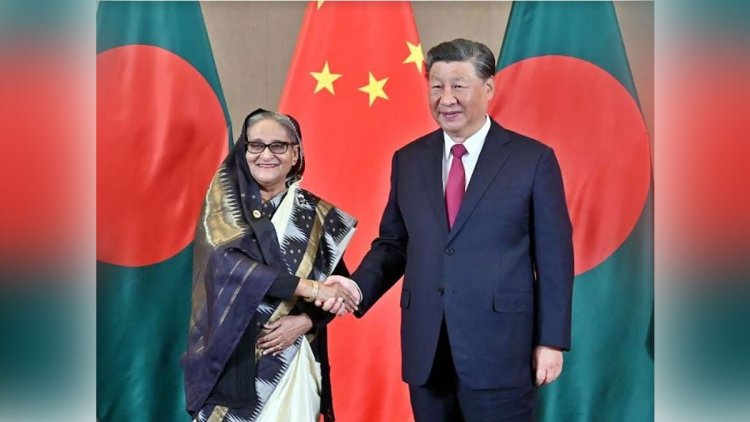 শেখ হাসিনা-শি জিনপিং বৈঠক অনুষ্ঠিত