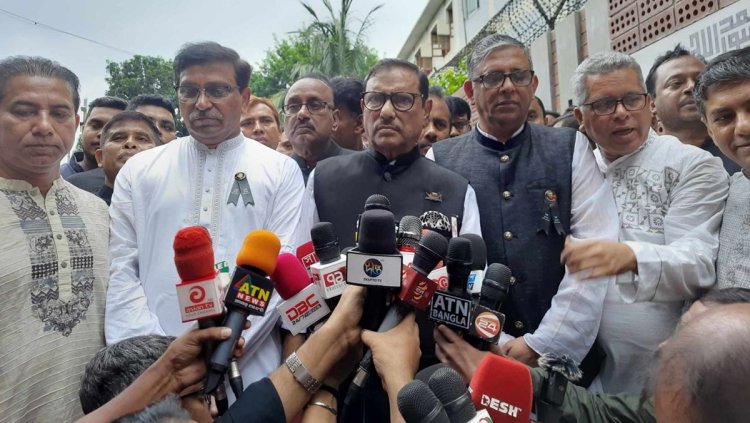 বিএনপির আন্দোলনে নেতাকর্মী আছে, জনগণ নেই : কাদের