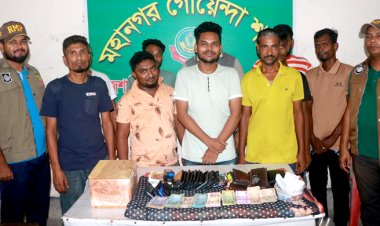 রাজশাহীতে ইন্টারনেট অফিসে জুয়া, গ্রেফতার ১০