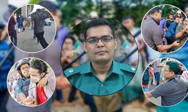 মানুষ পেটানোয় ওস্তাদ এডিসি হারুন, ‍পিটিয়েছেন পুলিশও!