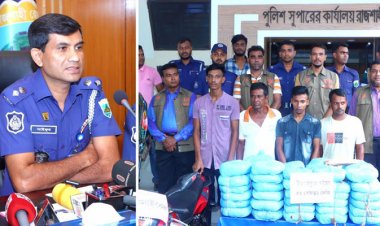 পবায় ৫২ কেজি গাঁজাসহ আটক ৪