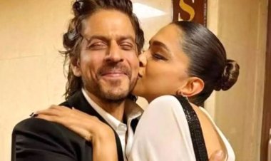 শাহরুখকে জাপটে ধরে চুম্বন দীপিকার, যে প্রতিক্রিয়া রণবীরের!