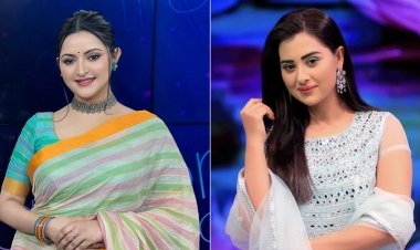 প্রথমবার একসঙ্গে পরীমণি-বুবলী