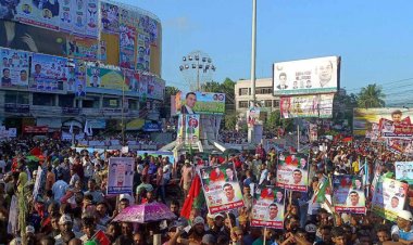 খুলনায় কানায় কানায় পূর্ণ বিএনপির সমাবেশস্থল