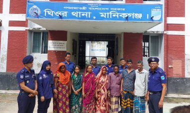 ঘিওরে গৃহবধূ হত্যা মামলায় গ্রেপ্তার ৭