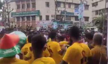 কৃষক লীগের সমাবেশে দুপক্ষের মারামারি