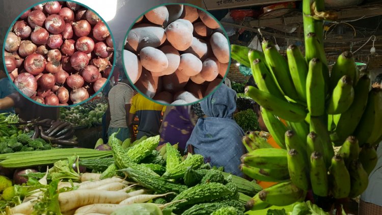  সরকার নির্ধারিত দামে বিক্রি হচ্ছে না ডিম-আলু-পেঁয়াজ