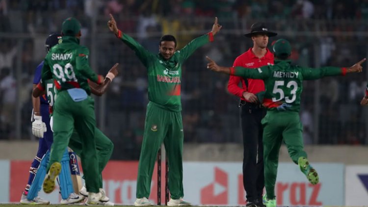 ভারতের বিপক্ষে শ্বাসরুদ্ধকর লড়াইয়ে বাংলাদেশের জয়