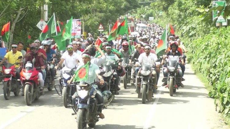 বরিশালে বিএনপির ‘রোডমার্চ’ শুরু