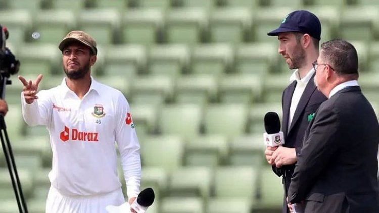 টসে হেরে ফিল্ডিংয়ে বাংলাদেশ