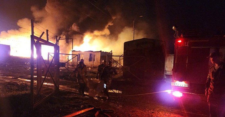 নাগোরনো-কারাবাখে জ্বালানি ডিপোতে বিস্ফোরণ, নিহত ২০