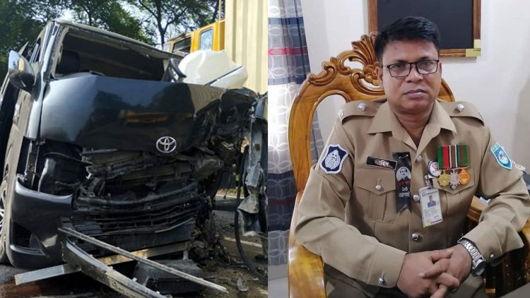 বান্দরবানে ঘুরতে যাওয়ার সময় সড়ক দুর্ঘটনায় সাবেক ওসি নিহত