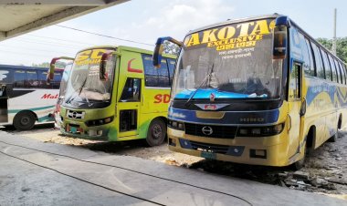 আবারও রাজবাড়ী-ঢাকা রুটে বাস চলাচল বন্ধ