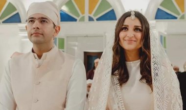 পরিণীতির নাটকীয় এন্ট্রি, শ্বশুরবাড়ির লোকজন কী আয়োজন করলেন?