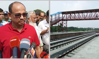 খুলনা-মোংলা রেললাইন বেহাল দেখে ক্ষোভ ঝাড়লেন রেলমন্ত্রী