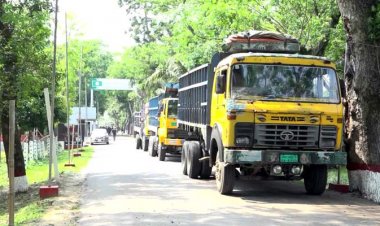 হিলি ৭ দিন ও  আখাউড়া স্থলবন্দর দিয়ে ৬ দিন আমদানি-রপ্তানি বন্ধ