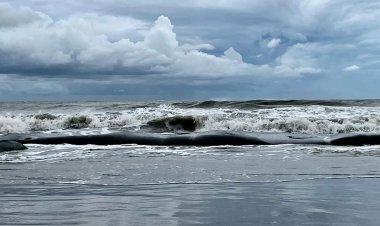 গভীর নিম্নচাপ কেন্দ্রের নিকটবর্তী এলাকায় সাগর উত্তাল