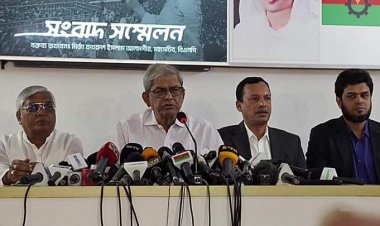 অনুমতি নয়, নয়াপল্টনে সমাবেশের জন্য পুলিশকে অবহিত করা হয়েছে: মির্জা ফখরুল 