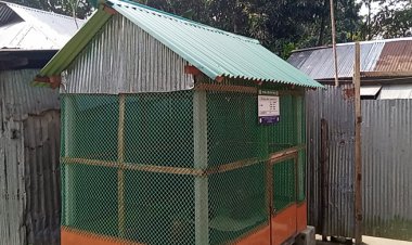 প্রকল্পের টাকায় মুরগির ঘর নির্মাণে অনিয়ম, অভিযোগ দেওয়ায় হুমকি