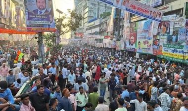 জনসমুদ্র নয়াপল্টন এলাকা, আসছে মিছিলের স্রোত