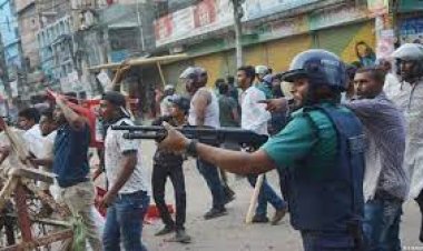 হামলা সংঘর্ষে কাকরাইল-নয়াপল্টন-বিজয়নগর রণক্ষেত্র
