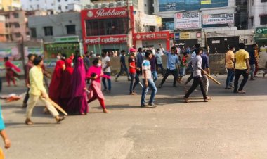 মিরপুরে গার্মেন্ট শ্রমিকদের সড়ক অবরোধ ভাঙচুর, আহত অর্ধশতাধিক