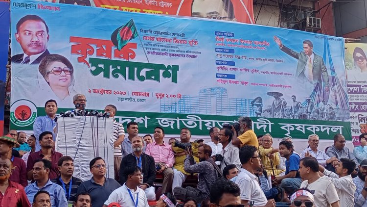 সরকার আইনের অপব্যাখা দিয়ে খালেদা জিয়াকে বন্দী রেখে  হত্যা করতে চায় : মির্জা ফখরুল